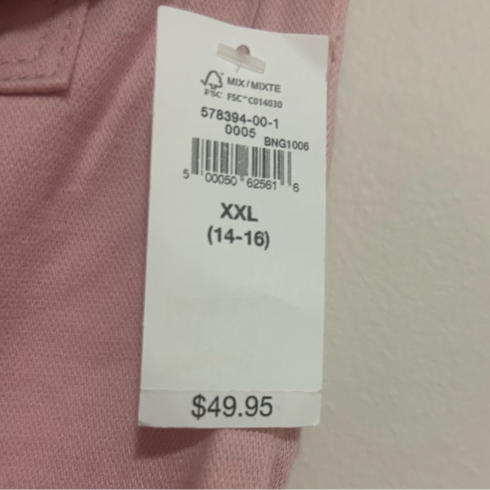Pink Button-Up Romper - Picture 4 of 4